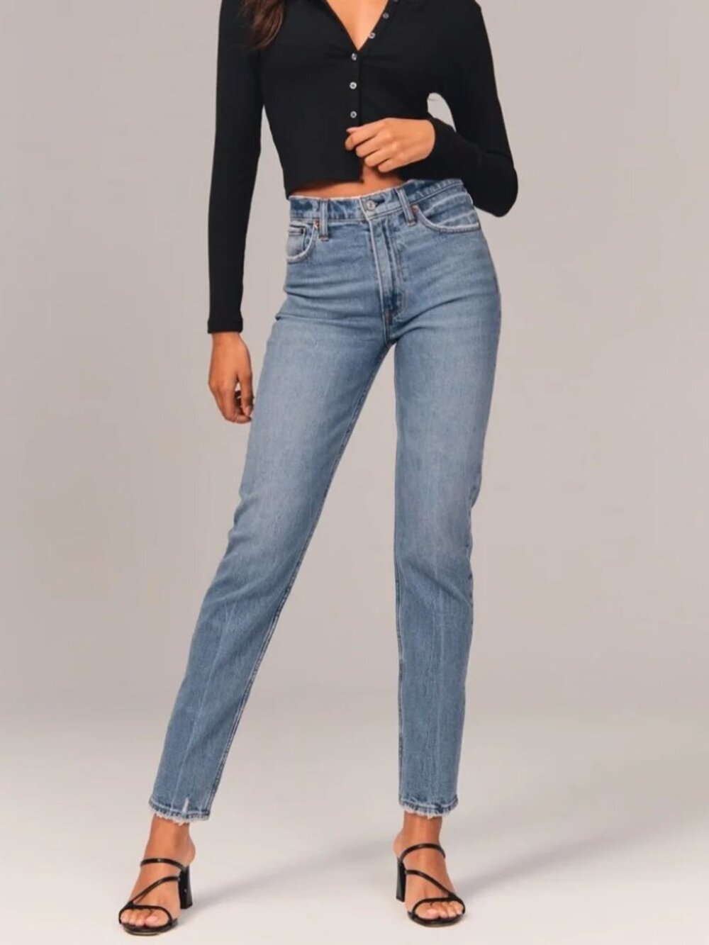 Abercrombie & Fitch The Mom High Rise Jeans Size 30